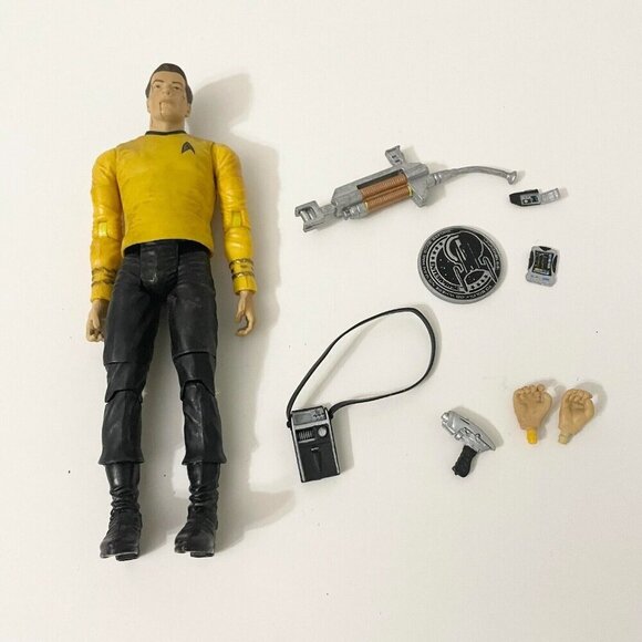 2003 Art Asylum Star Trek Captain Kirk 7 Inch Action Figure - Picture 1 of 16